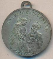Olaszország / Pápai Állam 1800. "VII. Pius pápa / Máté 16,19" ezüstözött Br medál (33mm) T...