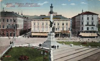 Lviv Mickiewicz monument (b)