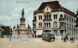 Pécs, statue of Zsolnay