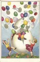Easter, exploding egg
