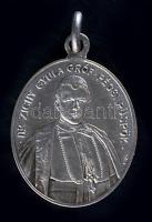 1906. "Dr. Zichy Gyula gróf pécsi püspök - Bérmálás emlékére" fém vallási medál (18x22mm) T:1-