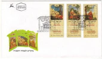 1997 Zsidó ünnep FDC Mi 1439-1441