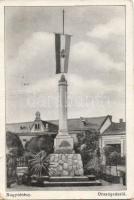 Budapest XXII. Nagytétény országzászló (fa)