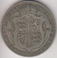 Nagy-Britannia 1921. 1/2Cr Ag "V. György" T:2-,3
Great Britain 1921. 1/2 Crown Ag "Ge...