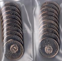 1980. 100Ft "Szovjet-magyar közös űrrepülés" (20x) T:BU