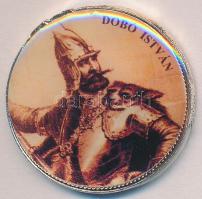 DN "Nagy Magyarok" multicolor emlékérme sorozat 50Ft ezüstözött CuNi "Dobó István" tanúsítvánnyal