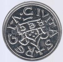 DN "Lancea Regis" Szent István ezüstdénárjának CuNi utánverete T:1 Tanúsítvánnyal