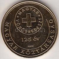 2006. 50Ft "1956-os forradalom 50. évfordulója" aranyozva T:1 Tanúsítvánnyal