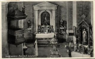 Lovászpatona római katolikus templom belseje (EK)