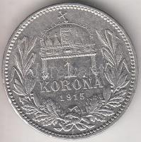 1915. 1K Ag "Ferenc József" T:2
