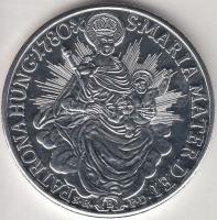 DN 1780 Mária Terézia Tallér ezüstözött utánveret T:1