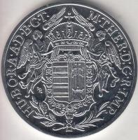 DN 1780 Mária Terézia Tallér ezüstözött utánveret T:1