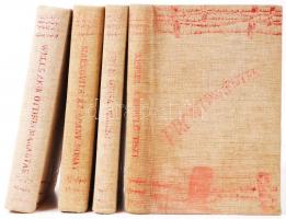 Frontregények 4db: Arnold Zweig: Grisa Őrmester, első kötet, fordította: Róna Imre. Pantheon.
Joseph...