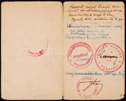 1945 Kétnyelvű Igazolvány a Vallás- és Közoktatásügyi Minisztérium által