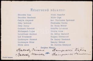 1900 Résztvételi Jegy a Császárfürdő termeiben megtartandó Piknikre