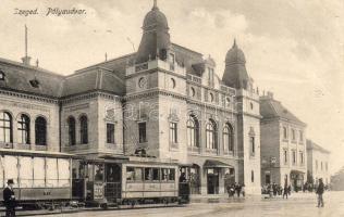 Szeged pályaudvar villamossal