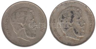 1947. 5Ft Ag "Kossuth" (2x) T:3