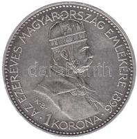 1896KB. 1K Ag "Millenium" T:2