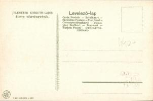 Kossuth Lajos, Emb. coat of arms, 'Jelenetek Kossuth Lajos élete történetéből', Athenaeum,...