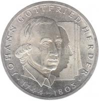 Németország 1994G 10M Ag "Johann Gottfried Herder" T:2
Germany 1994G 10M "250th Birth...