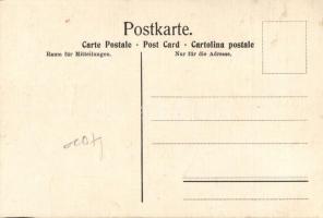 Franz Joseph, hand painted postcard