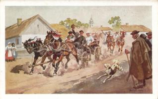 Country wedding, folklore, s: Benyovszky