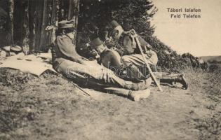 Military WWI, K.u.K. Feld Telefon, Hebrew New Year greeting on backside