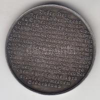 Németország DN "Az utolsó vacsora" Ag vallási medál (7.23g/26mm) T:1-
Germany ND "The...