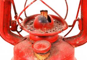 Viharlámpa (üveg nélkül) / 
Storm lamp (without shade)