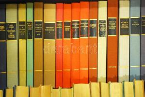 A Világirodalom Remekei c. sorozat 38db kötete. Bp., Európa. Kiadói, egységes, egészvászon sorozatkö...