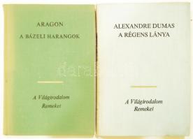 A Világirodalom Remekei c. sorozat 38db kötete. Bp., Európa. Kiadói, egységes, egészvászon sorozatkö...