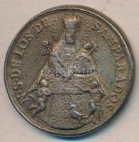 Olaszország / Pápai Állam DN "Elhagyottak Szűz Anyja" Br emlékérem (36mm) T:3 Italy / Papal States ND "Virgin of the Forsaken" Br commemorative medallion (36mm) C:F