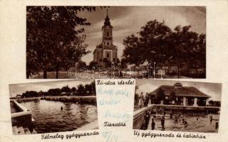 Tiszaörs Fő utca, Félmeleg gyógyuszoda, Új gyógyuszoda és kabinház (EK)