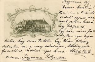 1901 Fegyvernek hosszúcímzéses