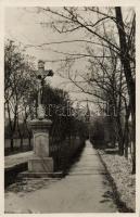 Leányfalu sétány a templomhoz