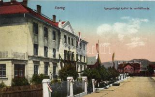 Dorog Igazgatósági épület és vasútállomás (small tear)