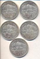 1992. 200Ft Ag "MNB" (5x) T:2