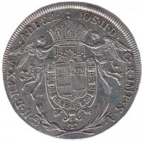 1786A 1/2 Tallér Ag "II. József" (14.04g) T:2
Hungary 1786A 1/2 Madonnentaler Ag "Jos...