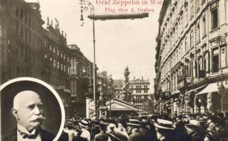 Wien Gróf Zeppelin a Graben felett