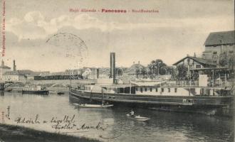 Pancsova ship station (small tear)