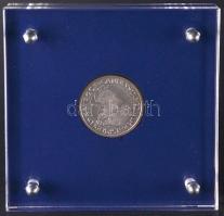 1992-94. 200Ft Ag "MNB" + "Deák" (4x) + Belgium 1987. 5 Ecu éremtartóban T:1,2