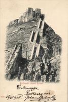 Gyimes border, Rákóczi castle stairs and customs officers