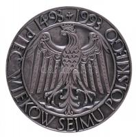 Lengyelország 1993. "A lengyel Parlament megalakulásának 500. évfordulójára" mattolt fém e...