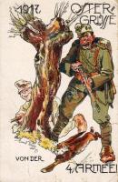 1917 I. világháborús propagandalap (szakadás) (b)