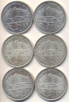 1993. 200Ft Ag "MNB" (6x) T:2