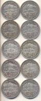 1992. 200Ft Ag "MNB" (10x) T:2