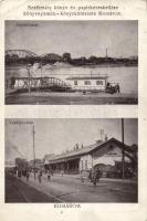 Komárom railway station, ship station (fa)