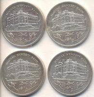 1992. 200Ft Ag "MNB" (4x) T:2