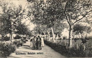 Keszthely, Balaton sétány