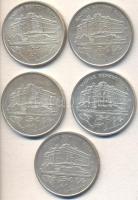 1993. 200Ft Ag "MNB" (5x) T:2